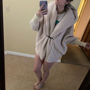 NWOT Sherpa Oversized Jacket